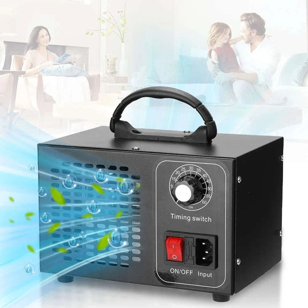60g/h Ozone Generator Air Purifier for Home, Car & Office - Image 9