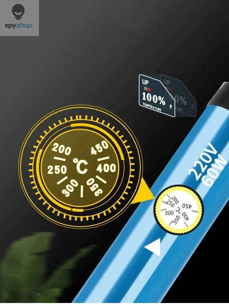 Adjustable Temperature Soldering Iron 60W for DIY Electronics - Image 10