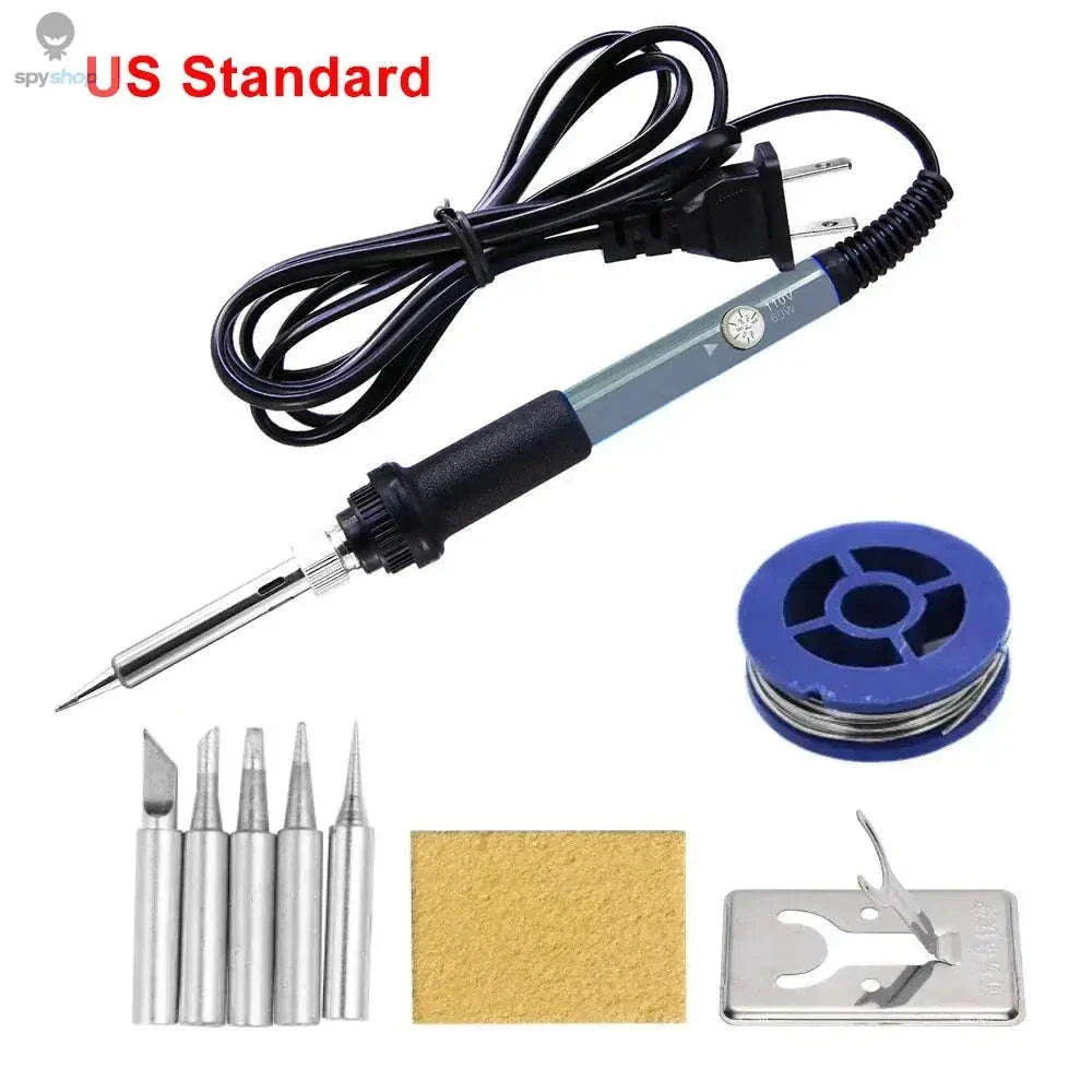 Adjustable Temperature Soldering Iron 60W for DIY Electronics - Image 21