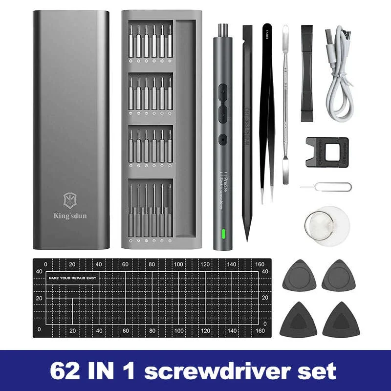 Precision Electric Screwdriver Set for Electronics Repairs - Image 16