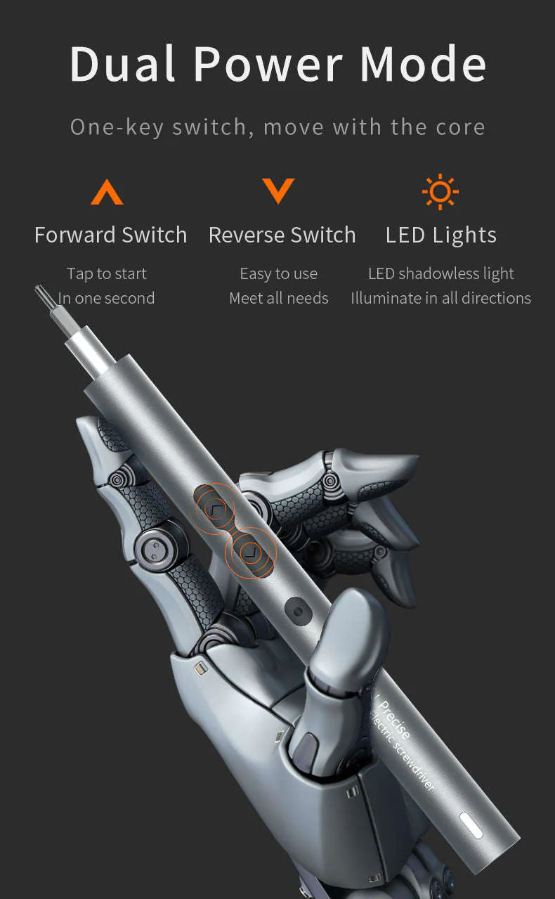 Precision Electric Screwdriver Set for Electronics Repairs - Image 8
