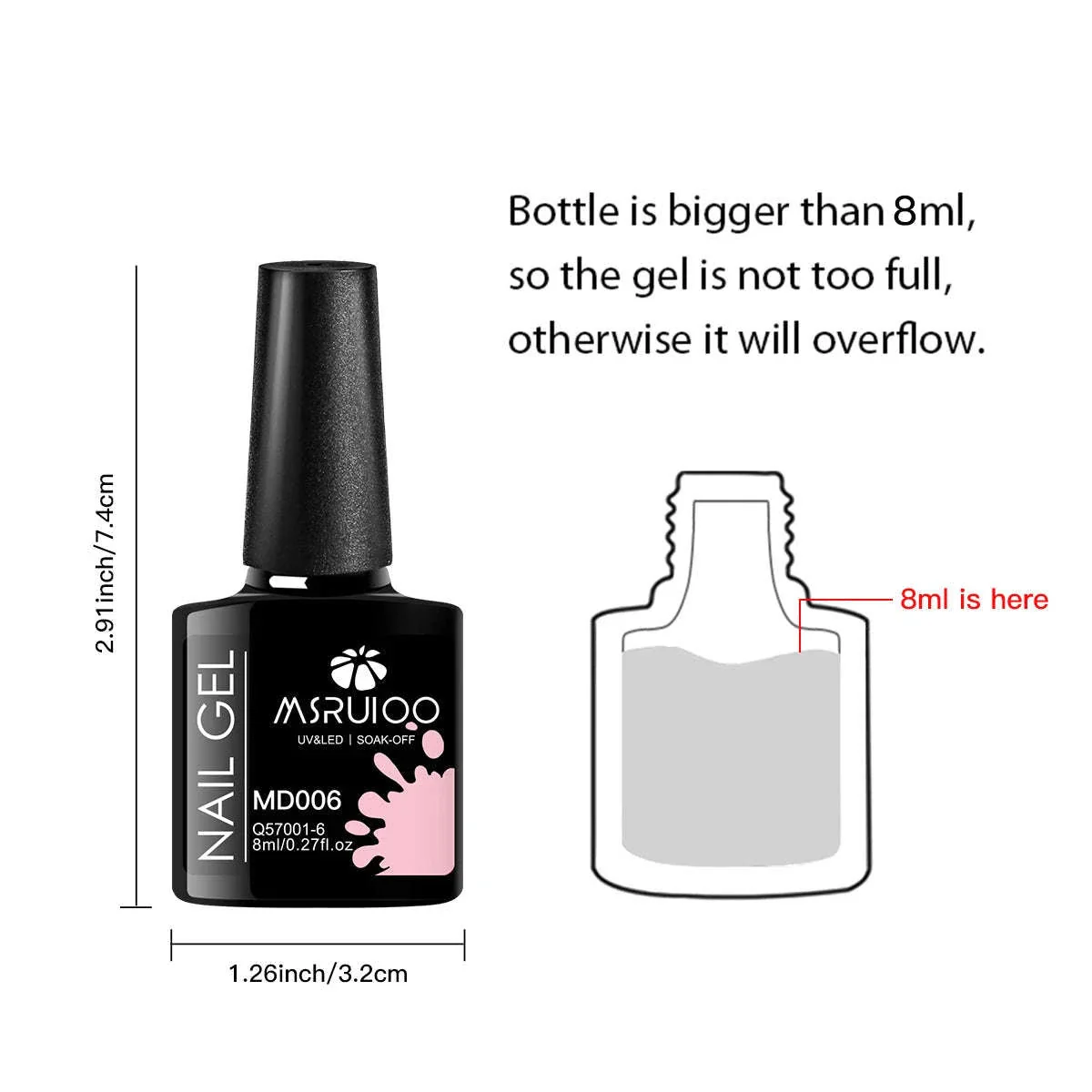 6-Piece All-Season Gel Nail Polish Set for Lasting Color - Image 6