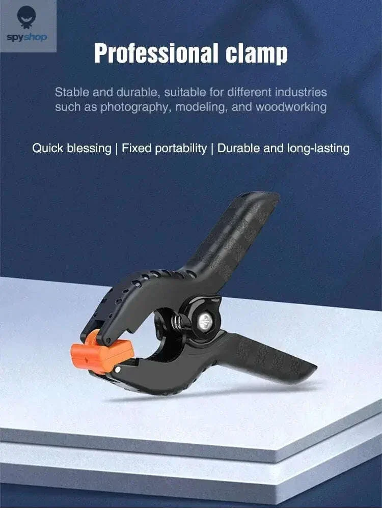 Heavy Duty 3-Inch Spring Clamps, 6-Piece Set - Image 7