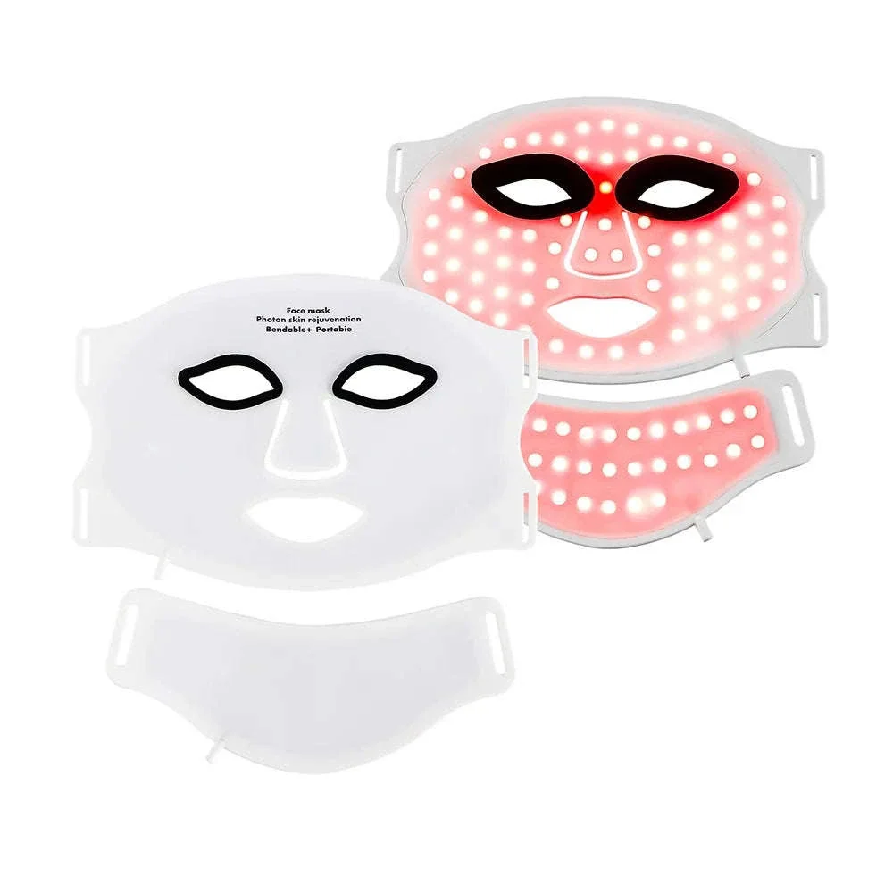 7 Color LED Silicone Face & Neck Mask for Skin Rejuvenation - Image 9