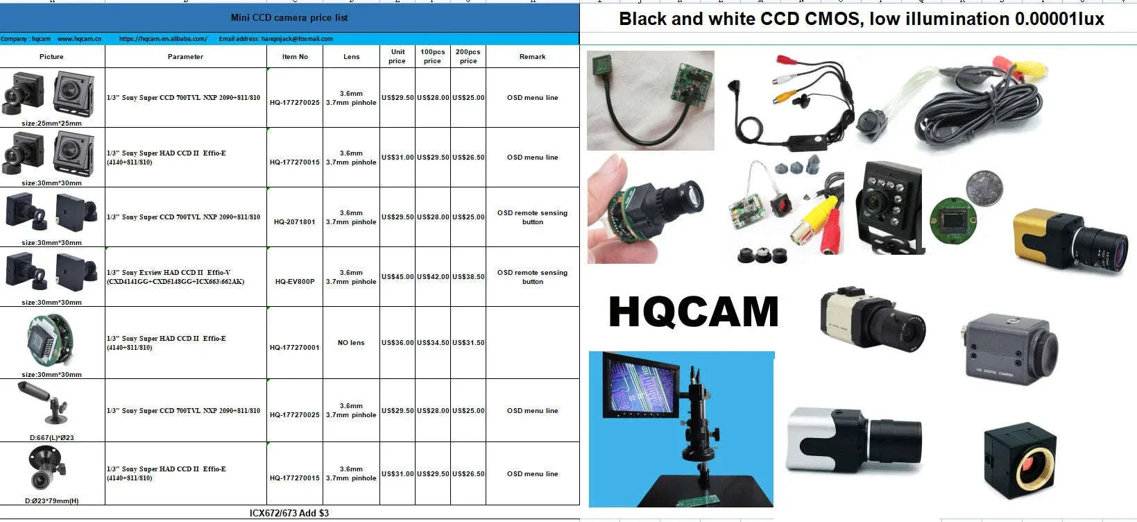 700TVL Sony CCD Outdoor Bullet CCTV Security Camera, DC12V - Image 11