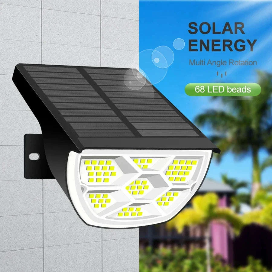 Solar Landscape Lights Outdoor Waterproof Spotlights, 72/68 LED - Image 3