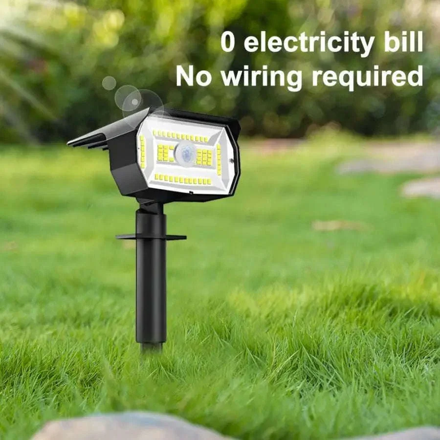 Solar Landscape Lights Outdoor Waterproof Spotlights, 72/68 LED - Image 33