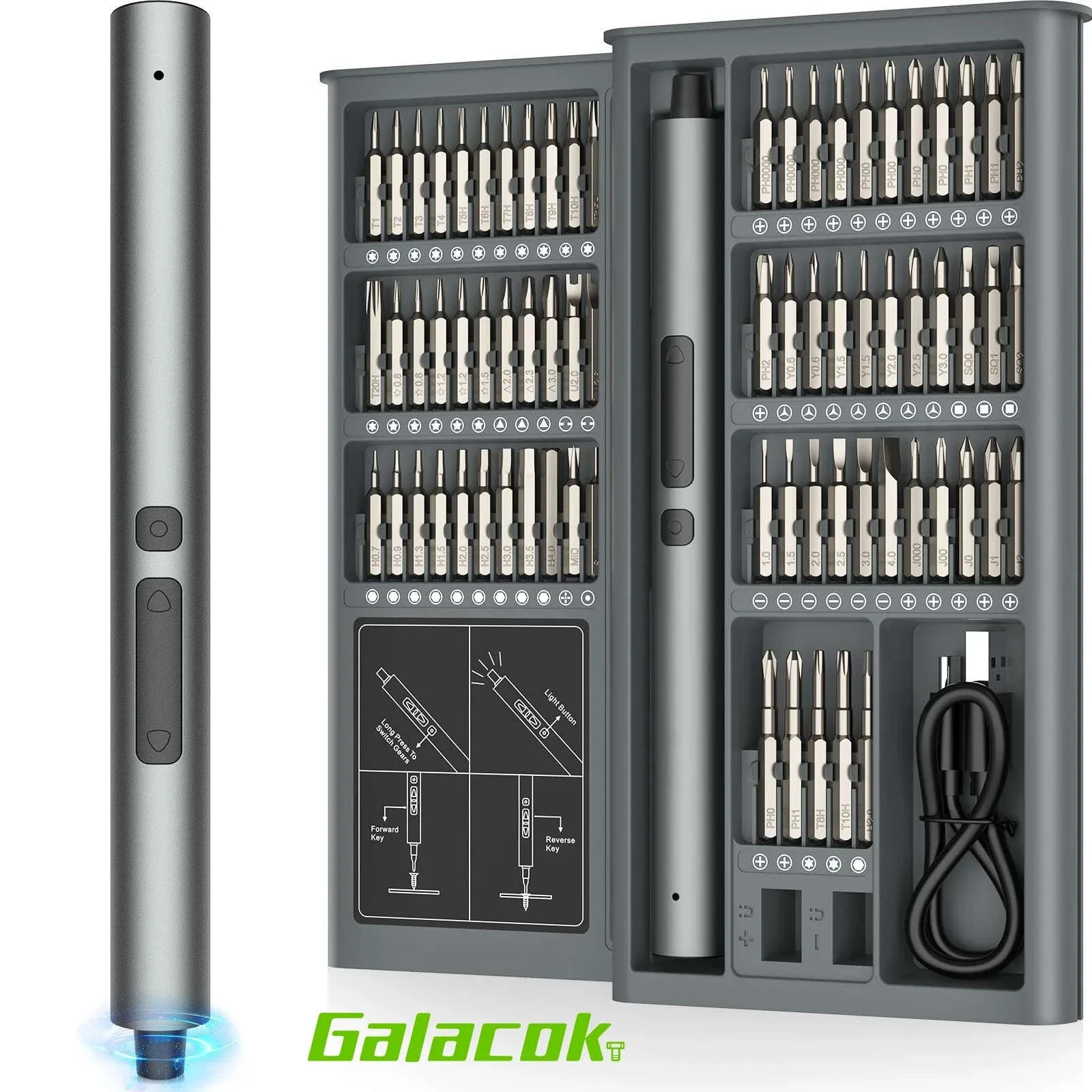 75-in-1 Precision Electric Screwdriver Set for Electronics Repair