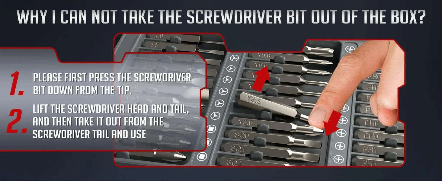 75-in-1 Precision Electric Screwdriver Set for Electronics Repair - Image 22