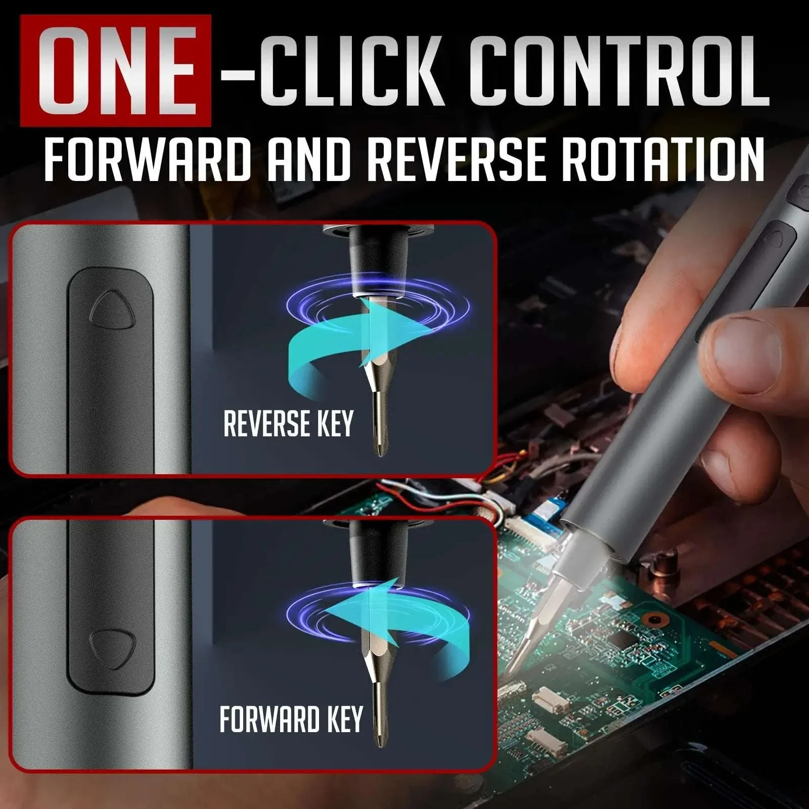 75-in-1 Precision Electric Screwdriver Set for Electronics Repair - Image 4