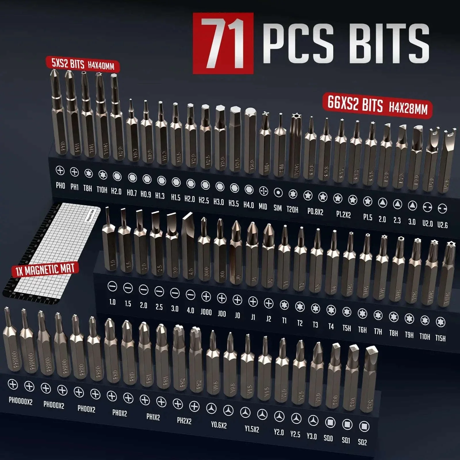 75-in-1 Precision Electric Screwdriver Set for Electronics Repair - Image 6