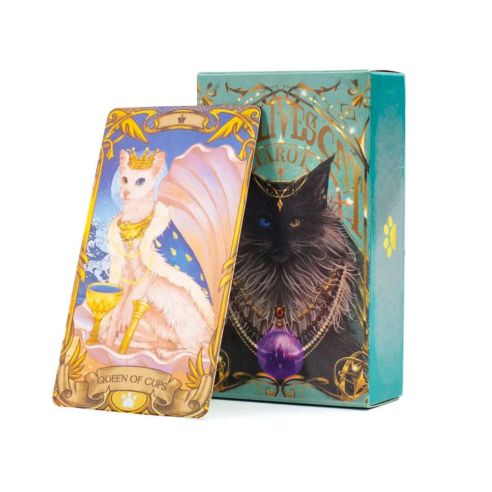Kitten Tarot Deck with 78 Cards and Whimsical Cat Art - Image 51