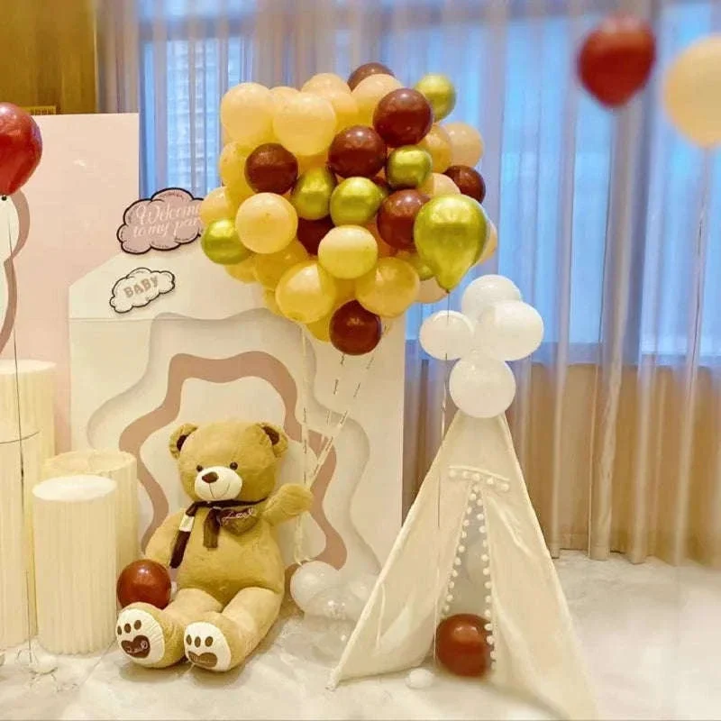 Giant Love Plush Bear for Soft Cuddles and Cozy Decor - Image 3