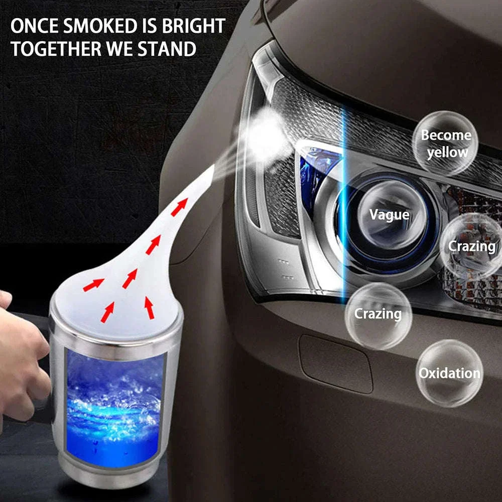 800ML Car Headlight Restoration Kit – Scratch Remover Polish Fluid - Image 11