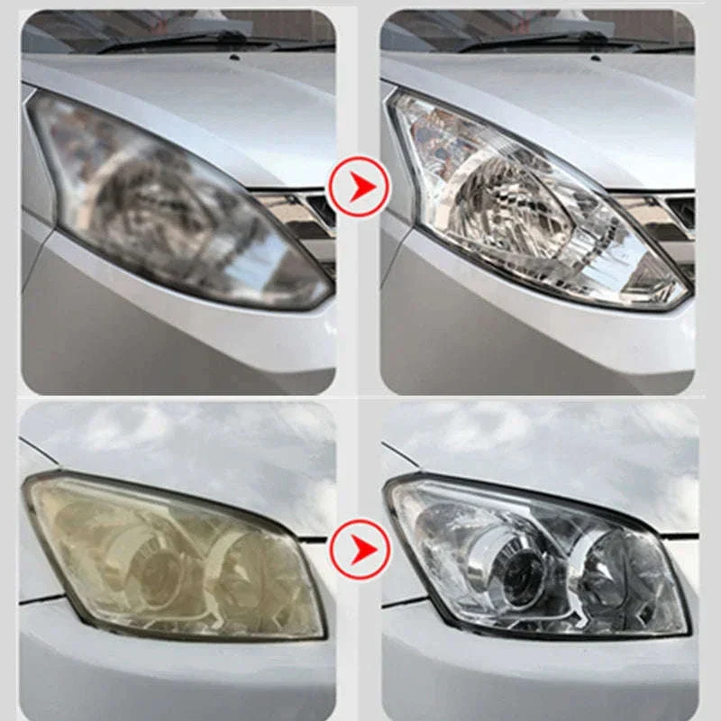 800ML Car Headlight Restoration Kit – Scratch Remover Polish Fluid - Image 5
