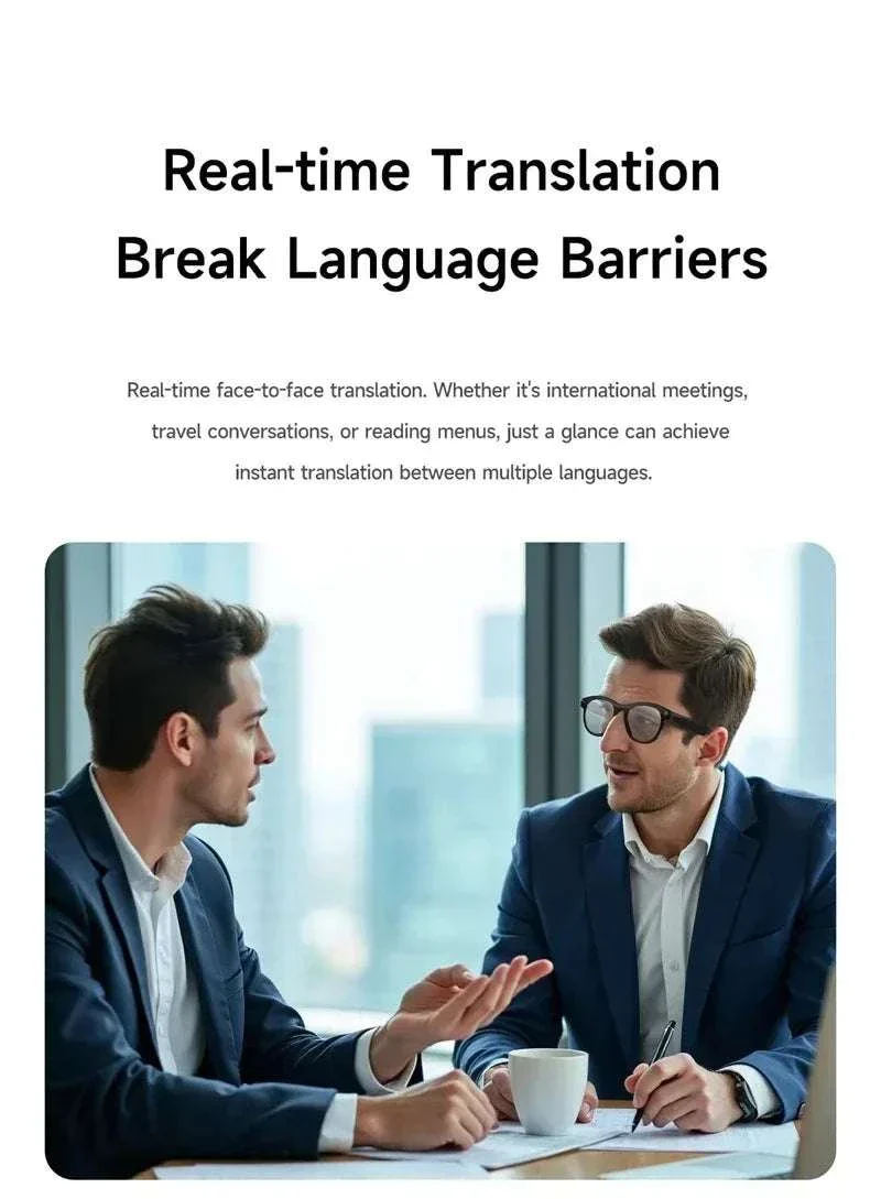 AI Smart Glasses with 8K Camera, Translation & Bluetooth Calls - Image 14