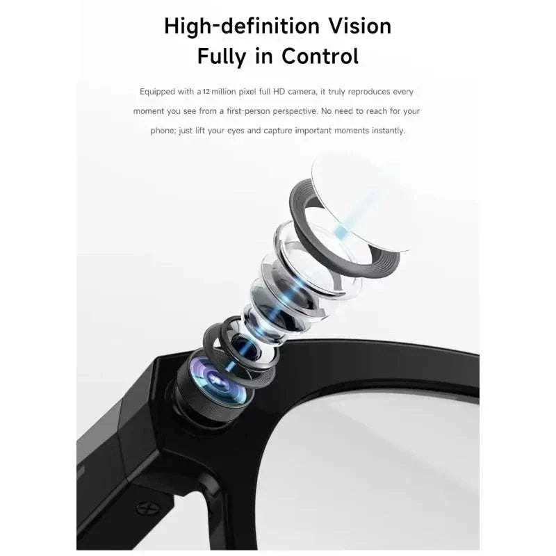 AI Smart Glasses with 8K Camera, Translation & Bluetooth Calls - Image 5