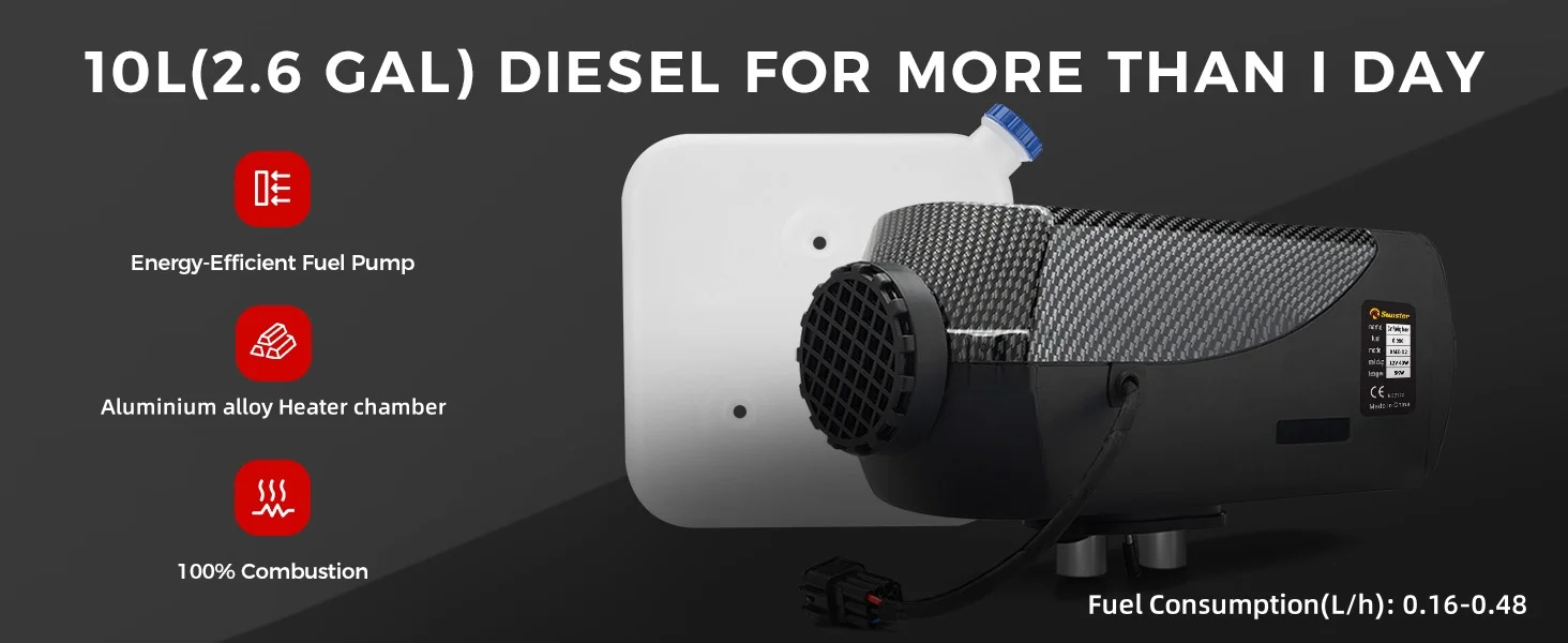 8KW Diesel Air Heater for RVs, Garages, Motorhomes - Image 11