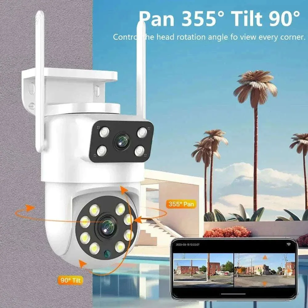 Dual Lens 8MP WiFi PTZ Security Camera with Auto Tracking - Image 15