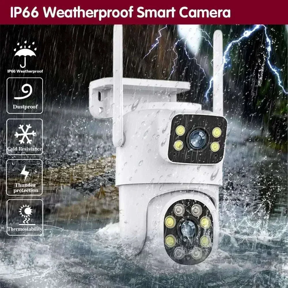 Dual Lens 8MP WiFi PTZ Security Camera with Auto Tracking - Image 6
