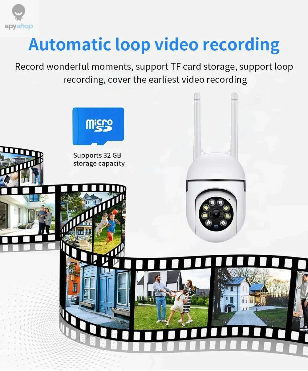 8MP PTZ Wireless Security Camera with Smart Alerts - Image 6
