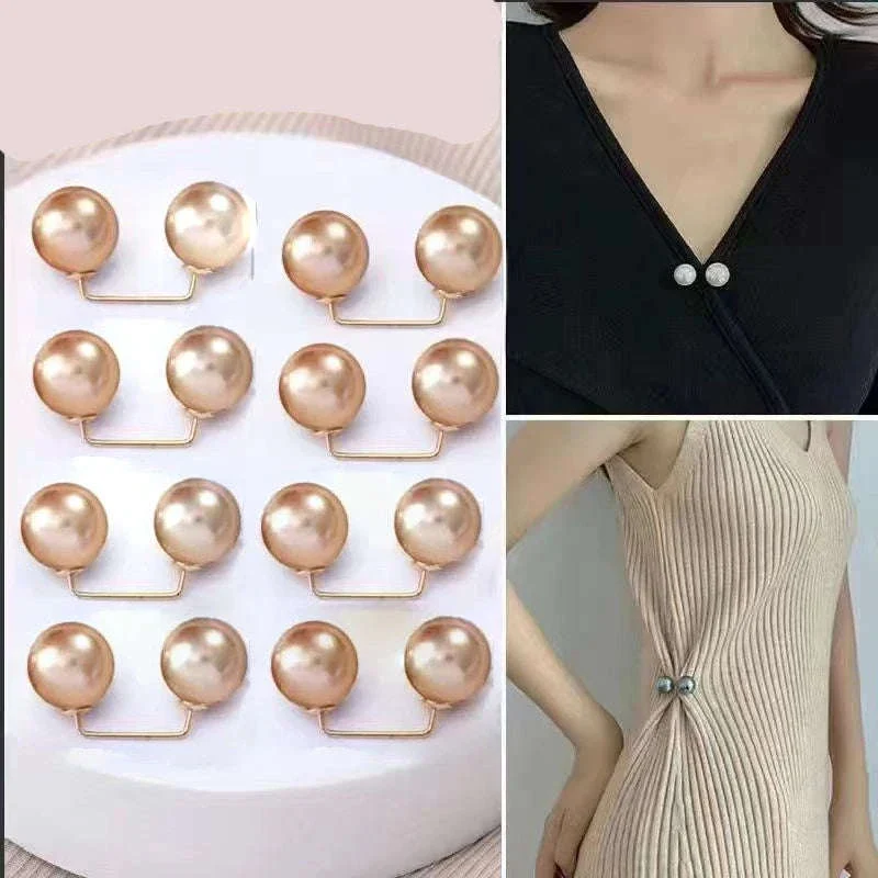 Pearl Non-Slip Safety Pins Set for Stylish Fabric Hold - Image 10