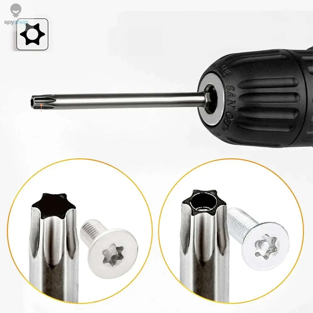 8-Piece Torx Screwdriver Bit Set with 1/4-Inch Hex Shank - Image 11