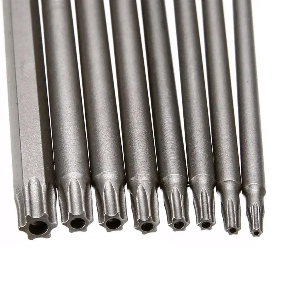 8-Piece Torx Screwdriver Bit Set with 1/4-Inch Hex Shank - Image 3