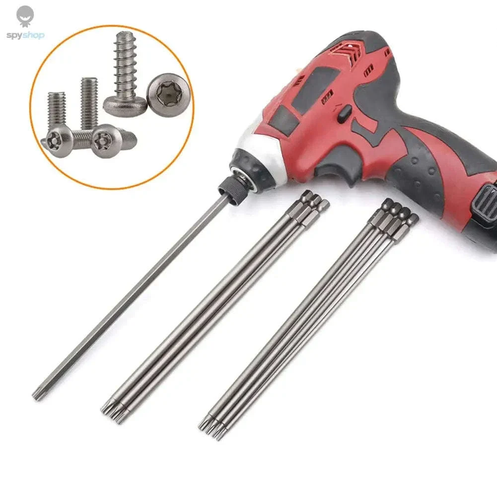 8-Piece Torx Screwdriver Bit Set with 1/4-Inch Hex Shank - Image 5