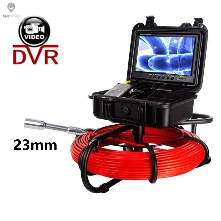 9-Inch DVR Pipe Inspection Camera with LED Lighting - Image 27