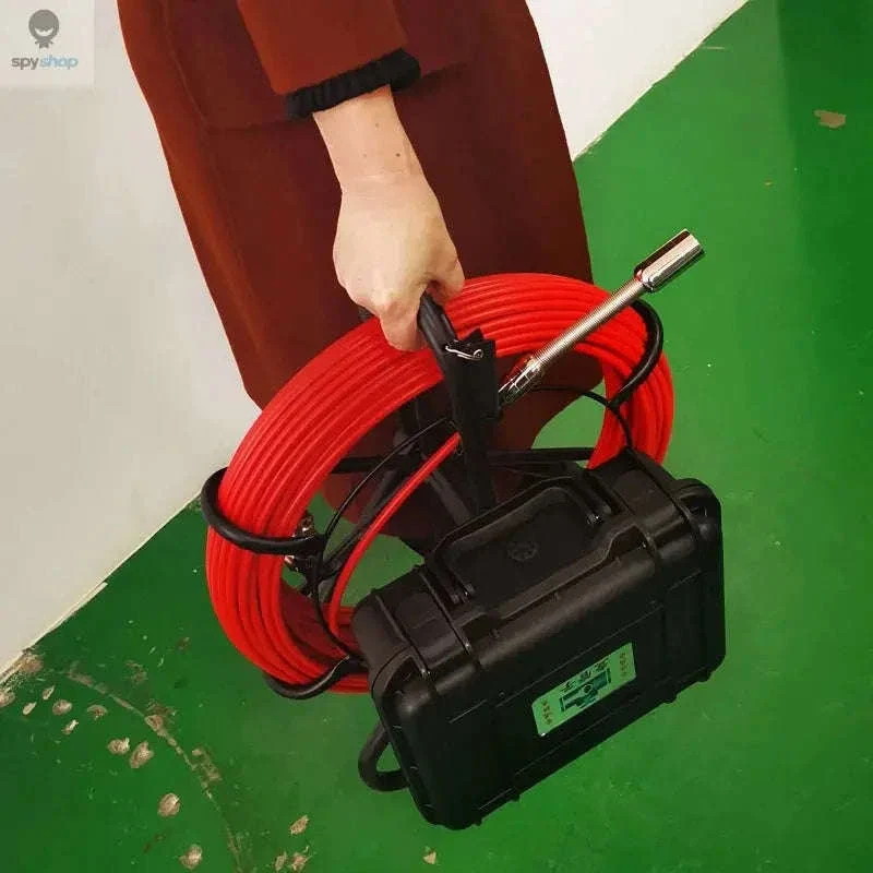 9-Inch DVR Pipe Inspection Camera with LED Lighting - Image 5