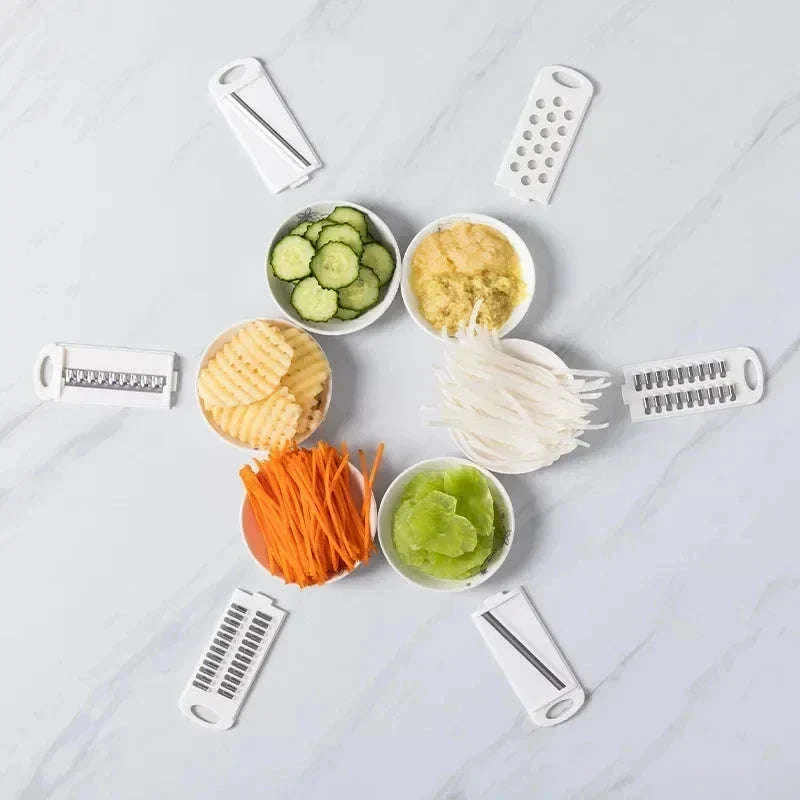 9-in-1 Manual Vegetable Cutter Slicer and Grater - Image 2