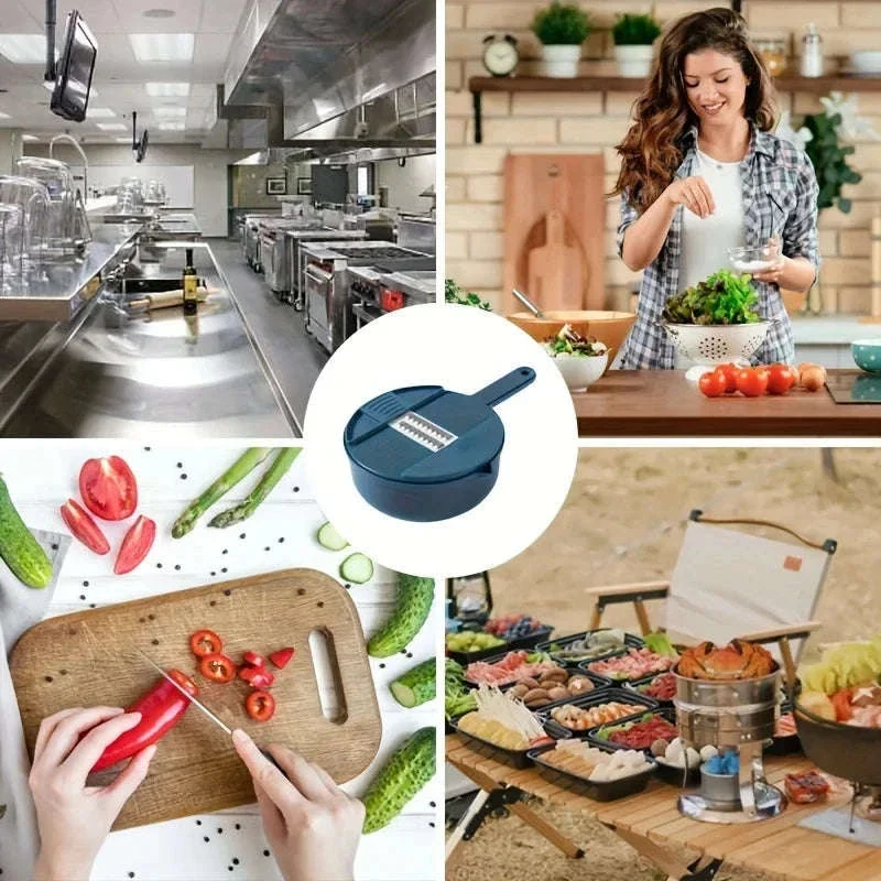 9-in-1 Manual Vegetable Cutter Slicer and Grater - Image 3