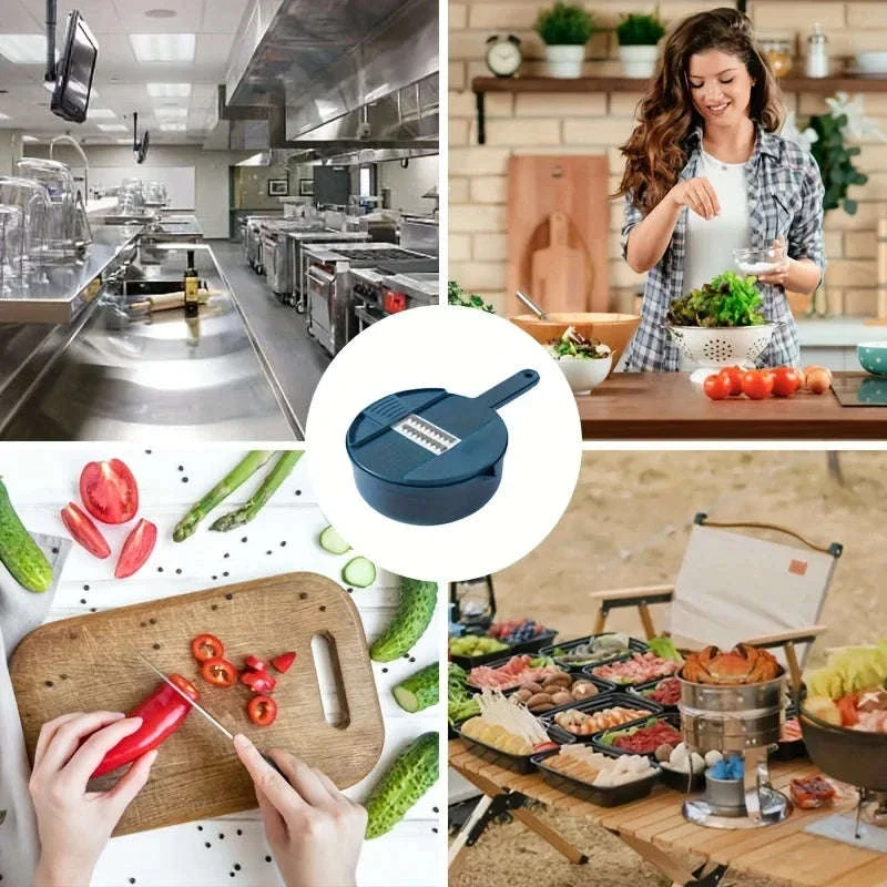9-in-1 Manual Vegetable Cutter Slicer and Grater - Image 7