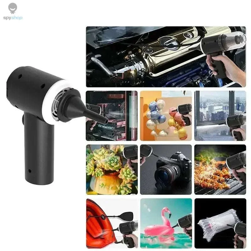 Wireless Car Vacuum 9000Pa Cordless Cleaner for Quick Cleanup - Image 5