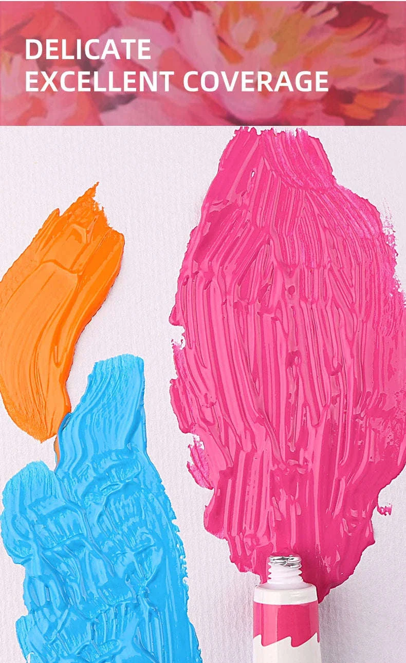 9mL Acrylic Pigment Set for Student Art and Graffiti - Image 10