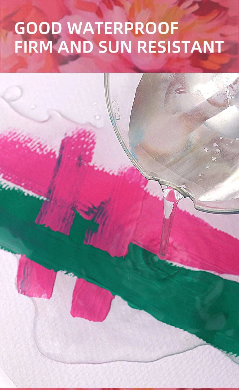 9mL Acrylic Pigment Set for Student Art and Graffiti - Image 11