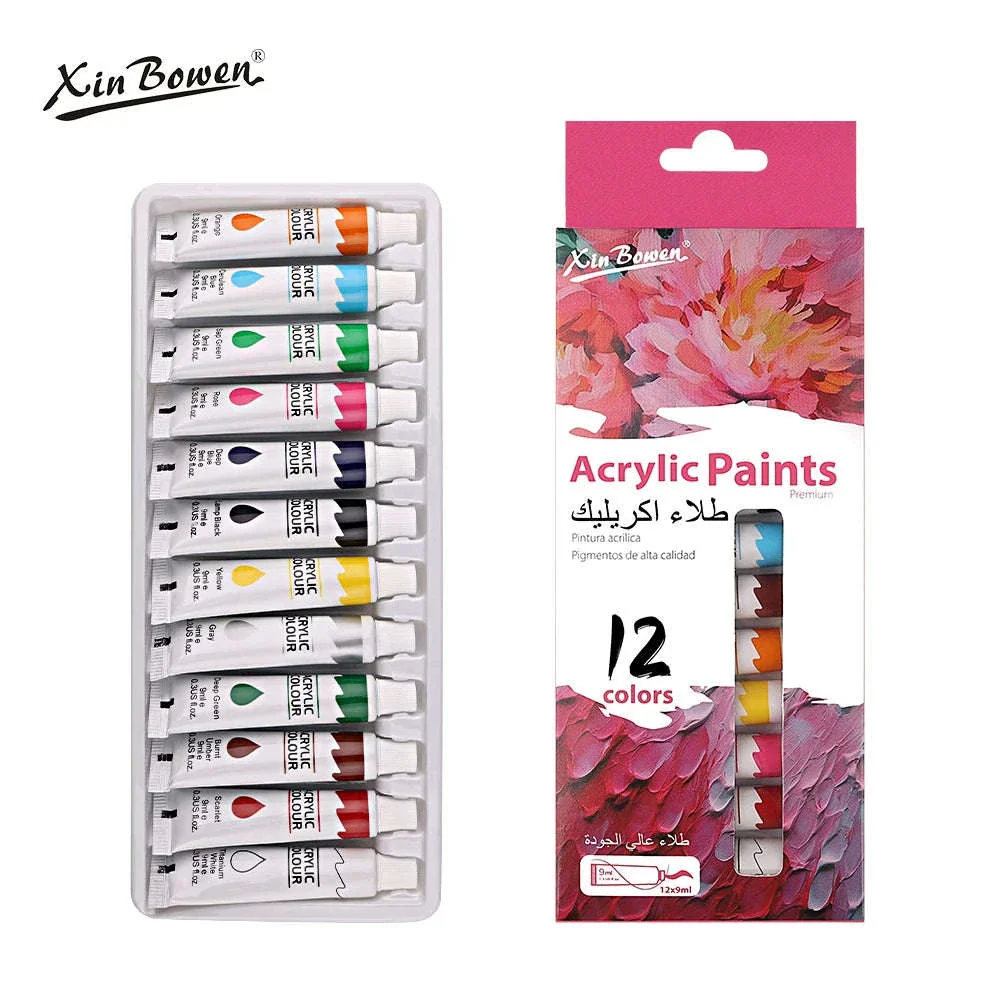 9mL Acrylic Pigment Set for Student Art and Graffiti - Image 16