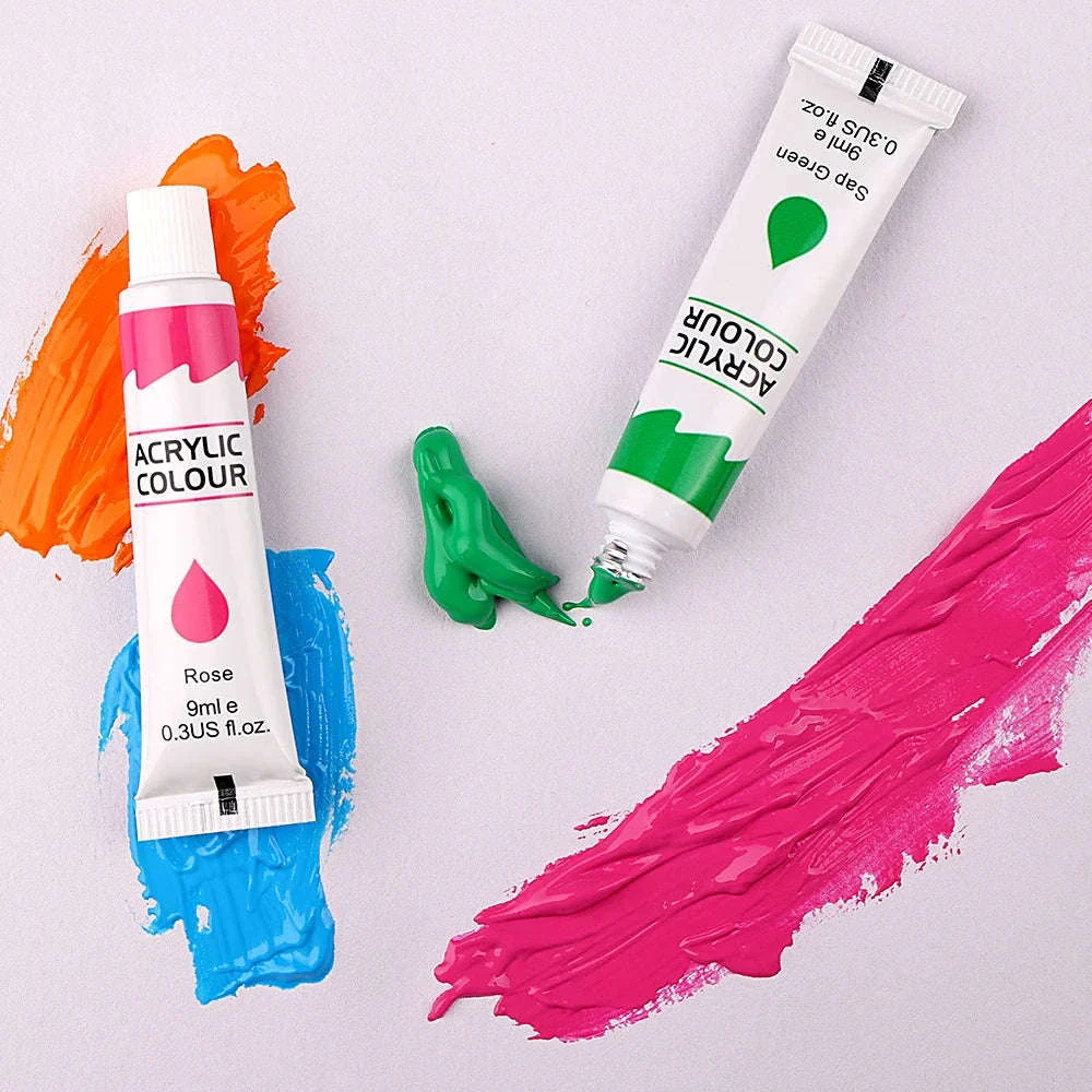 9mL Acrylic Pigment Set for Student Art and Graffiti - Image 2