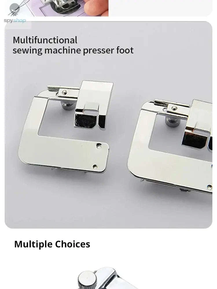 Rolled Hem Foot Set with 4 Sizes for Clean, Neat Hems - Image 12