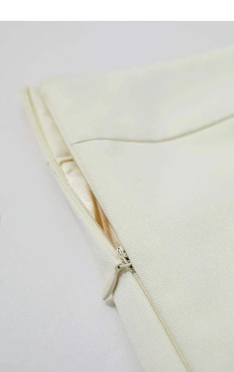 A-Line Skort Skirt Shorts for Women Office Style Mid Waist - Image 46