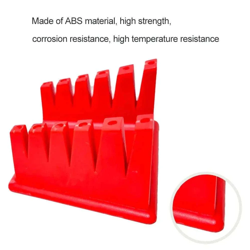 ABS Soldering Wire Holder with Magnetic Base and Grooves - Image 4