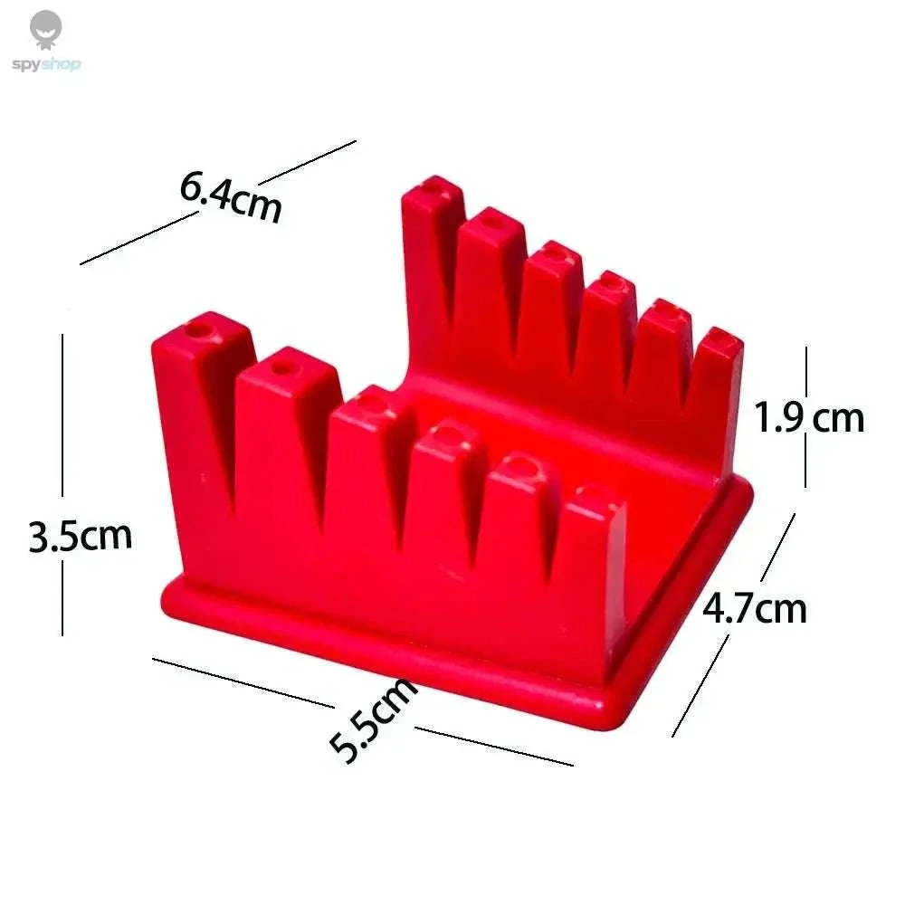 ABS Soldering Wire Holder with Magnetic Base and Grooves - Image 8