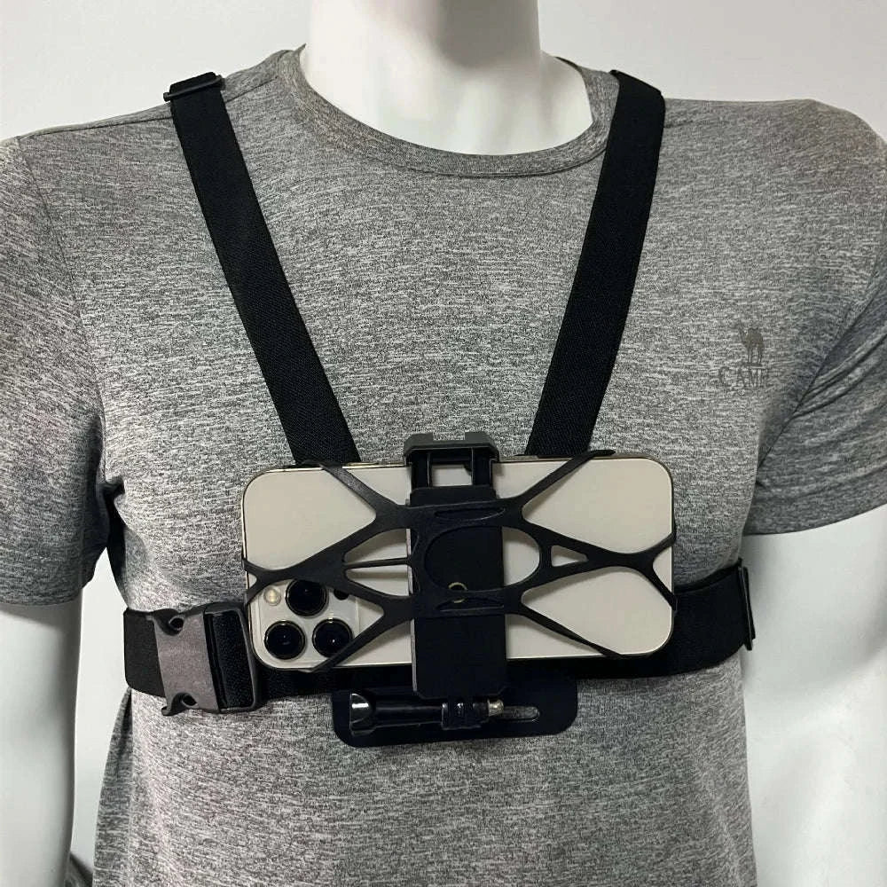 Action Camera Chest Strap Mount for Hands-Free POV Recording - Image 10