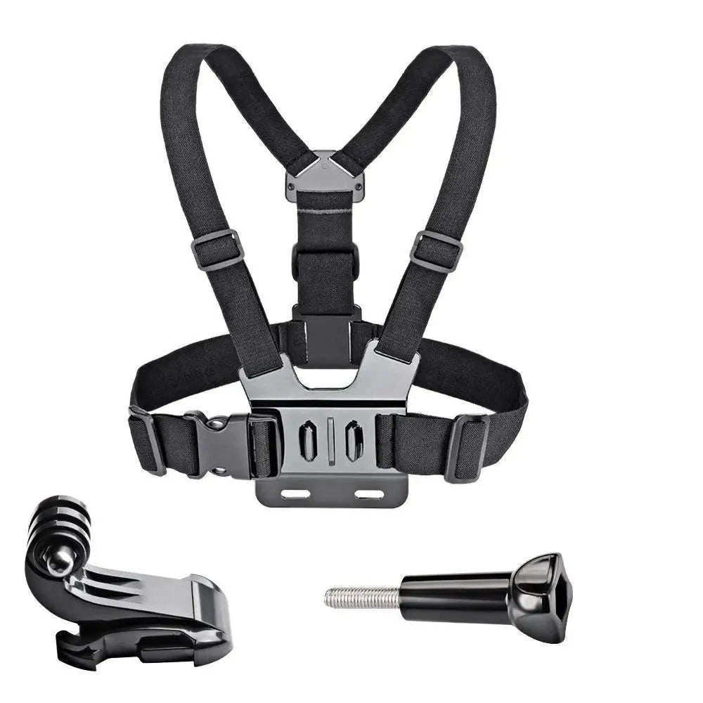 Action Camera Chest Strap Mount for Hands-Free POV Recording - Image 12