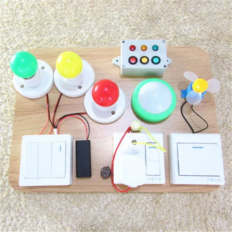 Montessori Busy Board DIY Activity Accessories for Toddlers - Image 5