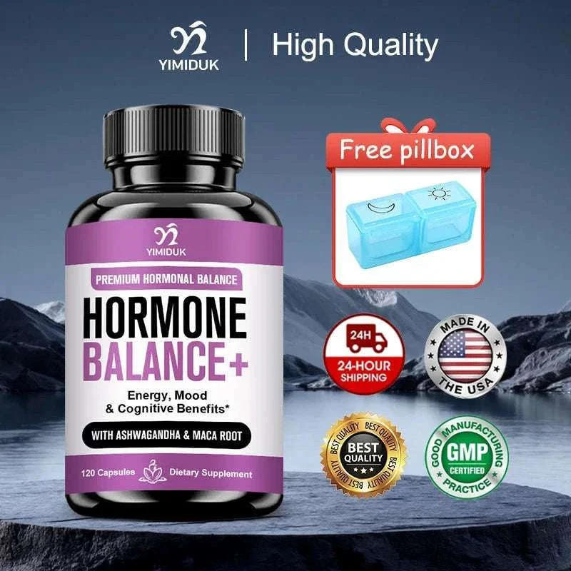Adaptogen Herb Complex Hormone Balance Supplement with Vitamin B6