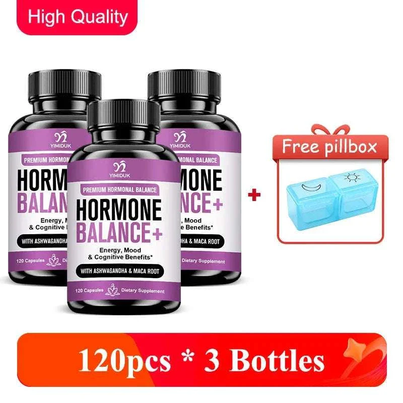 Adaptogen Herb Complex Hormone Balance Supplement with Vitamin B6 - Image 11
