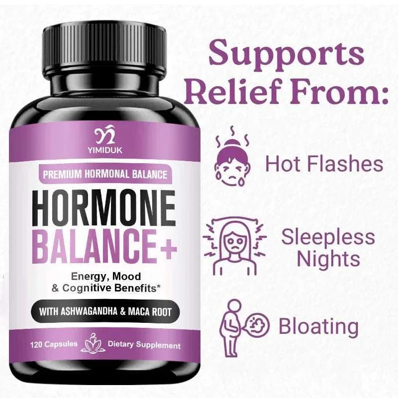 Adaptogen Herb Complex Hormone Balance Supplement with Vitamin B6 - Image 2