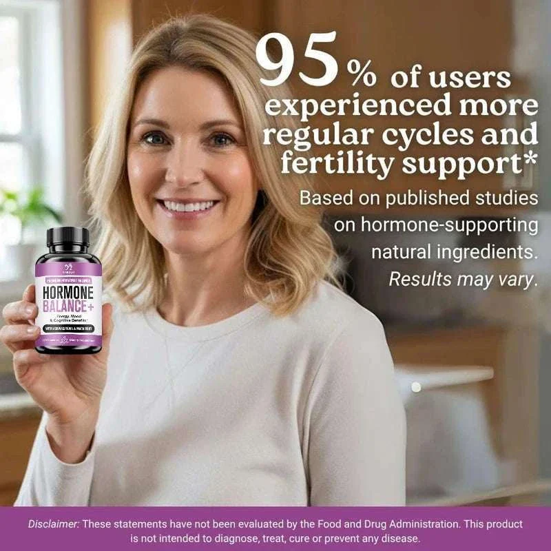 Adaptogen Herb Complex Hormone Balance Supplement with Vitamin B6 - Image 4